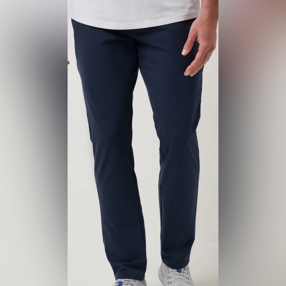 Professional Athletes TravisMathew Legacy Stretchknit PantsNavy- Men’s 36